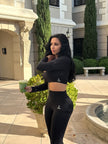FlexFlaire Leggings - Black