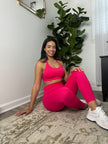 SierraSculpted Sports Bra - Deep Pink