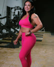 SierraSculpted Sports Bra - Deep Pink